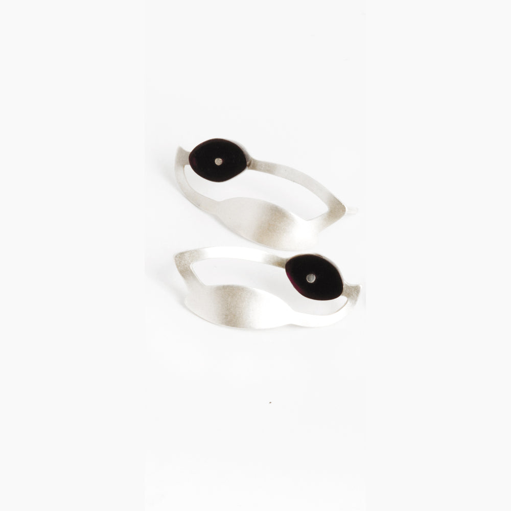 Seaweed Drop Earrings - Denisa Piatti Jewellery