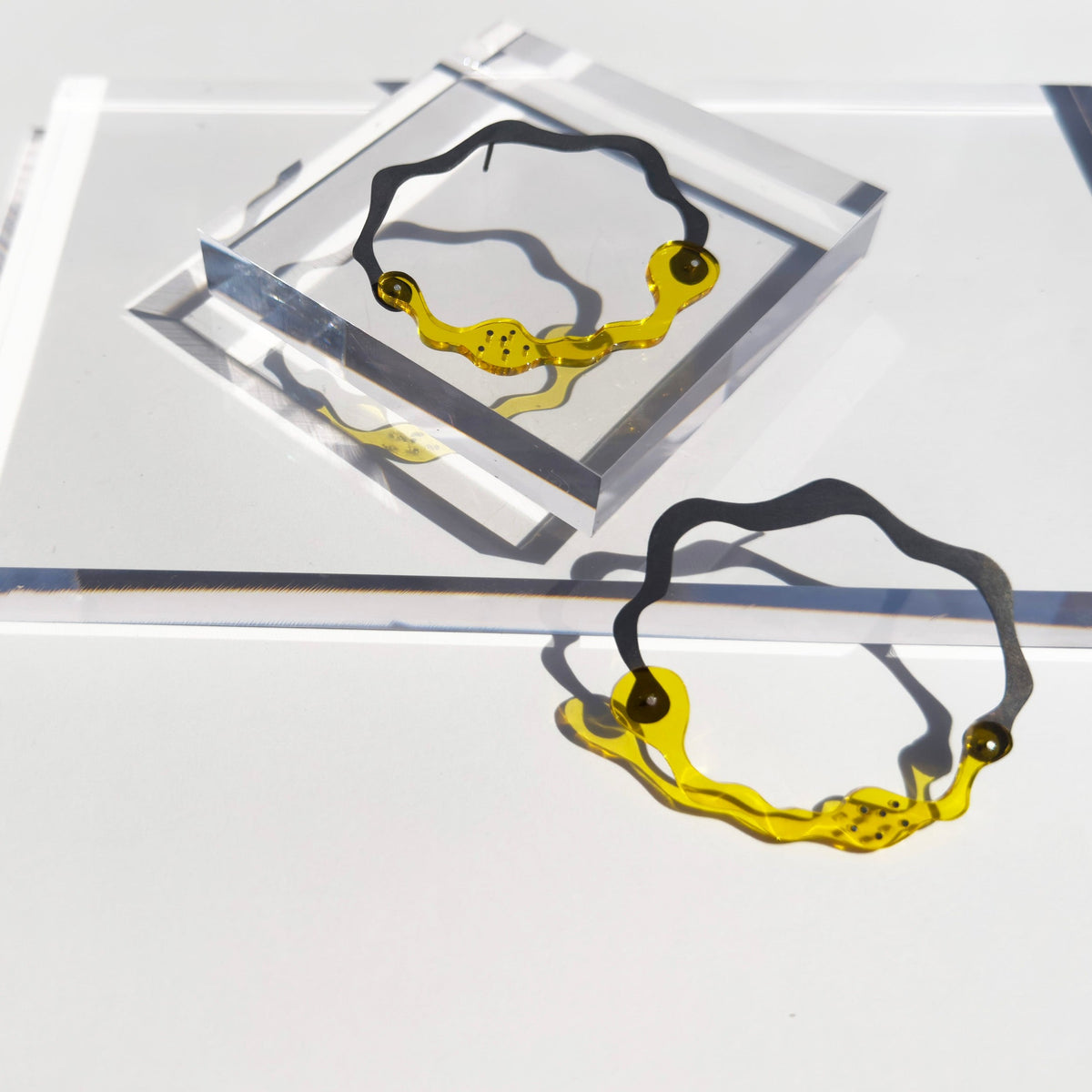 Anori Post Earrings in Oxidized Silver - Denisa Piatti Jewellery