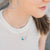 Wakame Necklace in Brushed Silver - Denisa Piatti Jewellery