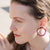 Large Komu Post Earrings in Acrylic - Denisa Piatti Jewellery