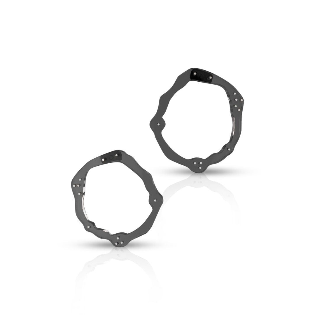 Large Komu Post Earrings in Acrylic - Denisa Piatti Jewellery