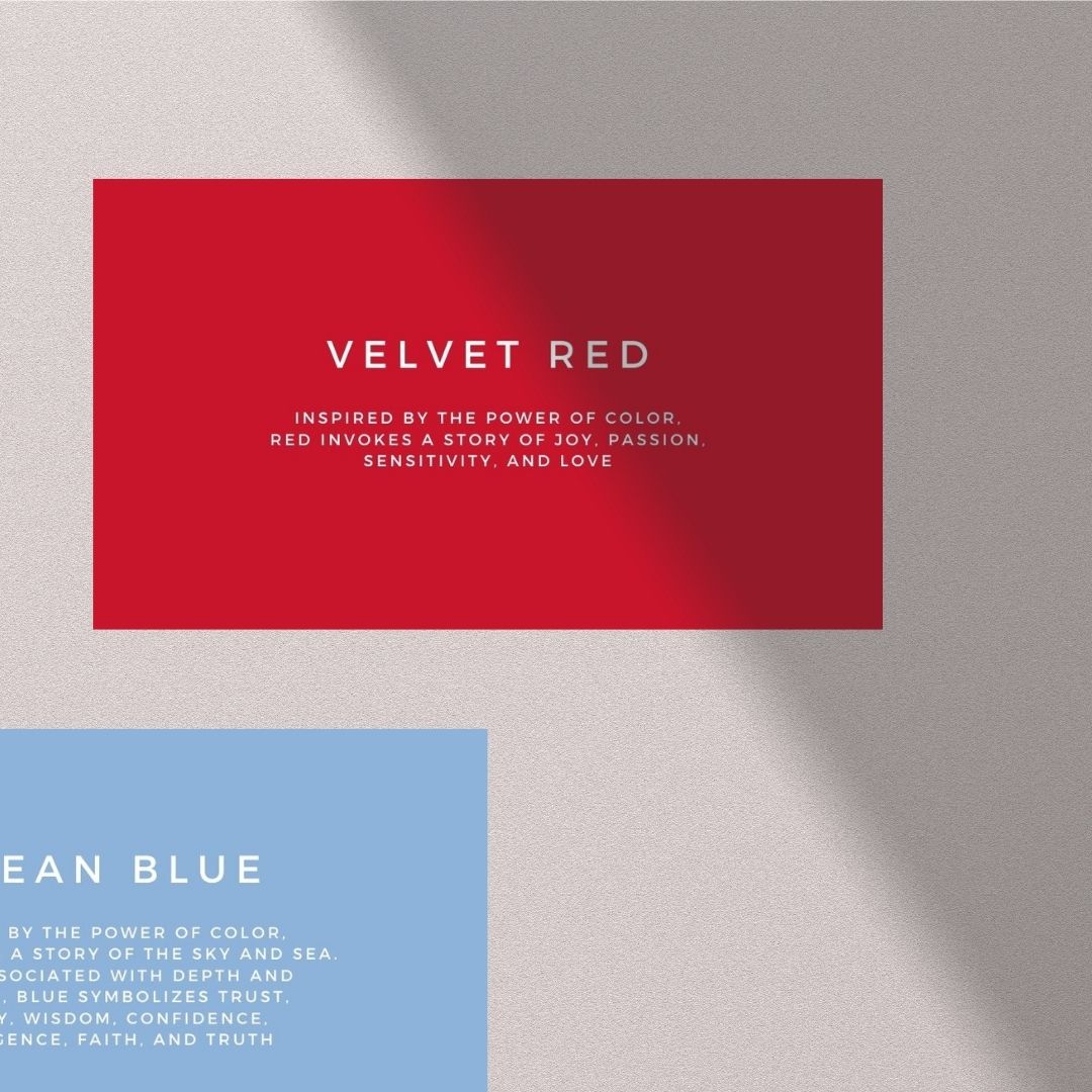 Large Velvet Red Hoops - Denisa Piatti Jewellery