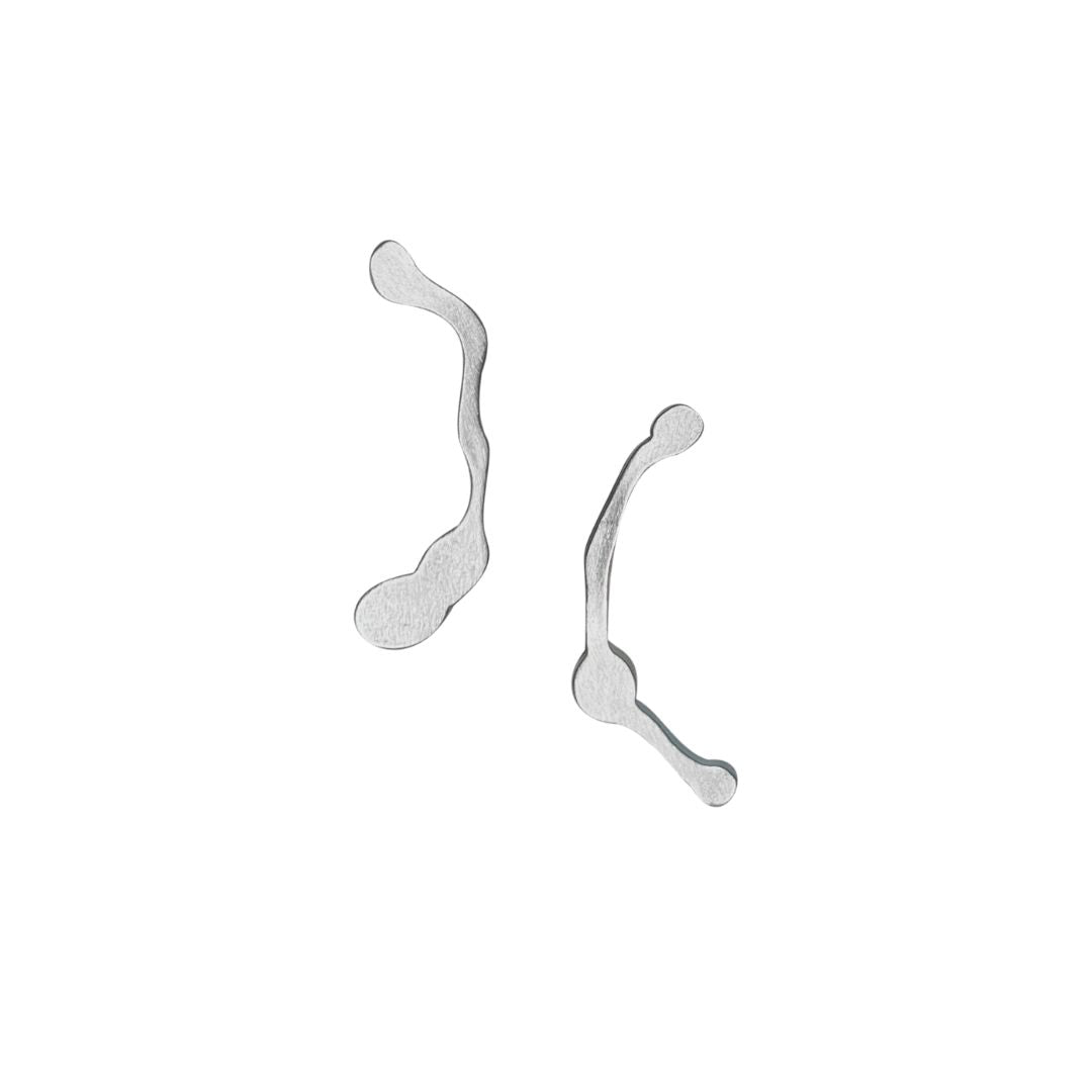 Brushed Komu Climbers - Denisa Piatti Jewellery