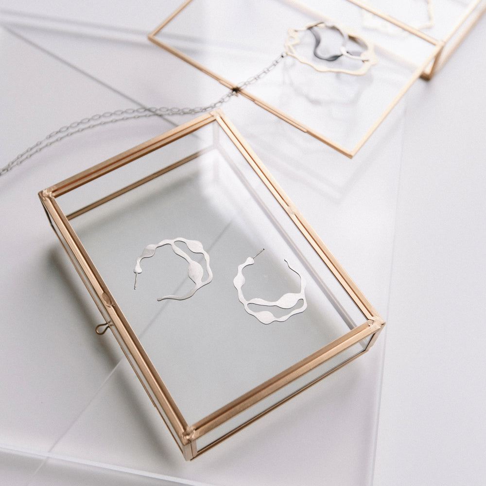 Arame Hoops - Denisa Piatti Jewellery