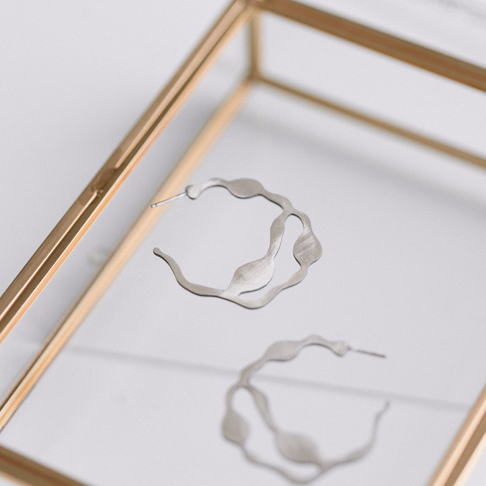 Arame Hoops - Denisa Piatti Jewellery