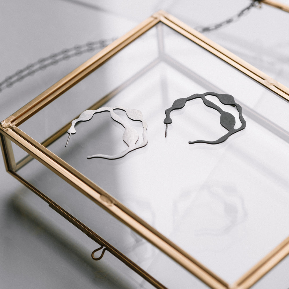 Arame Hoops - Denisa Piatti Jewellery