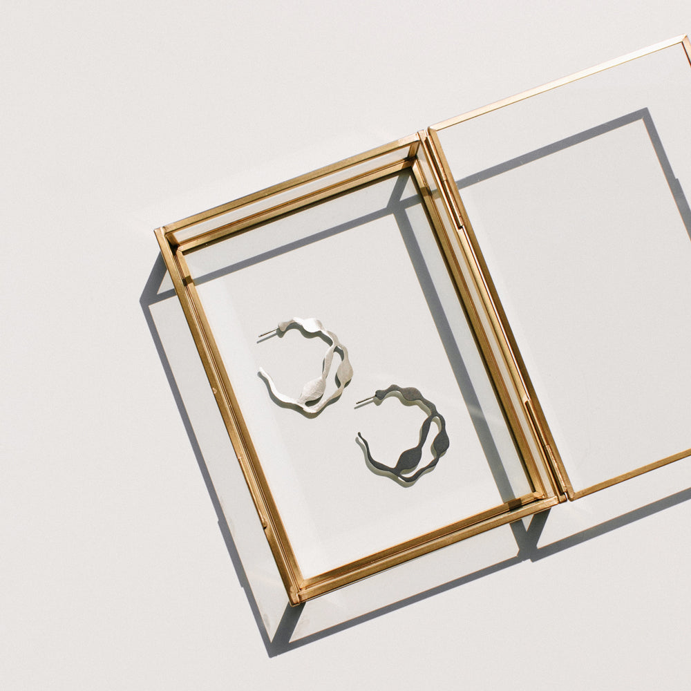 Arame Hoops - Denisa Piatti Jewellery