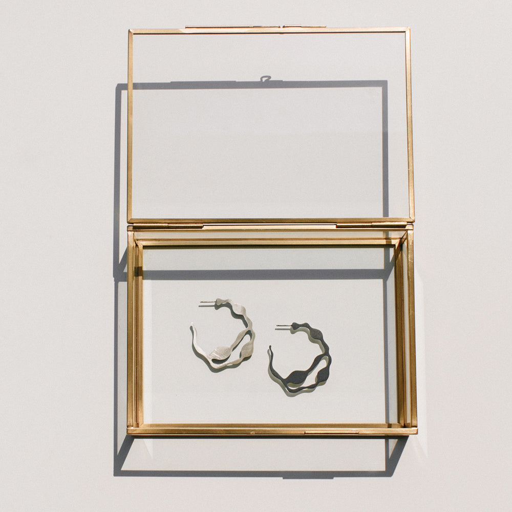 Arame Hoops - Denisa Piatti Jewellery