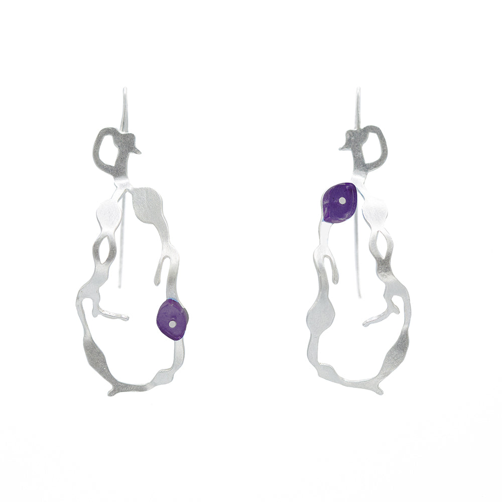 Chandelier Seaweed Earrings - Denisa Piatti Jewellery