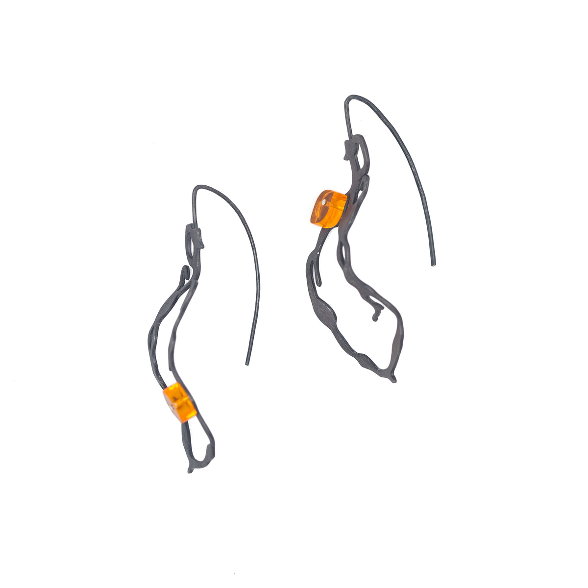 Chandelier Seaweed Earrings - Denisa Piatti Jewellery