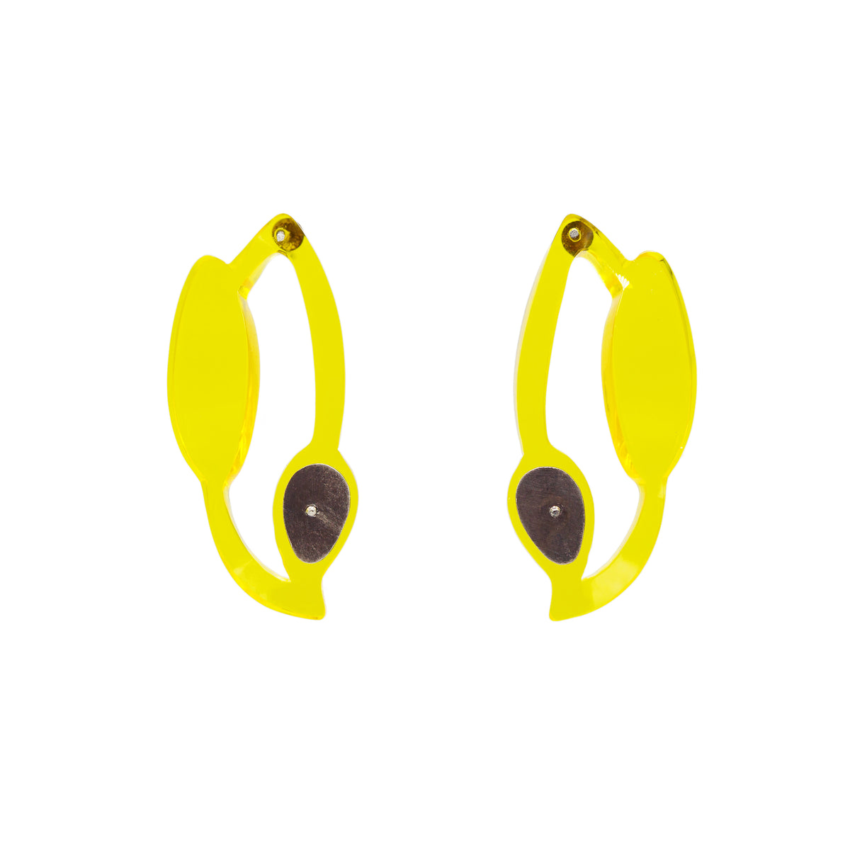 Fiery Seaweed Drop Earrings - Denisa Piatti Jewellery