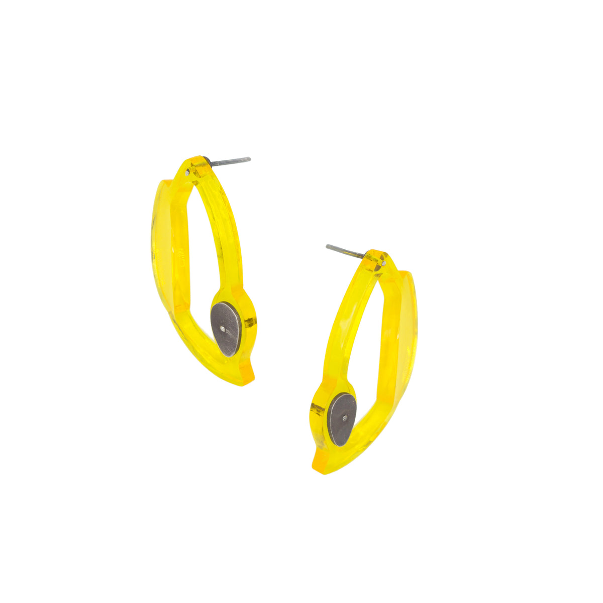 Fiery Seaweed Drop Earrings - Denisa Piatti Jewellery