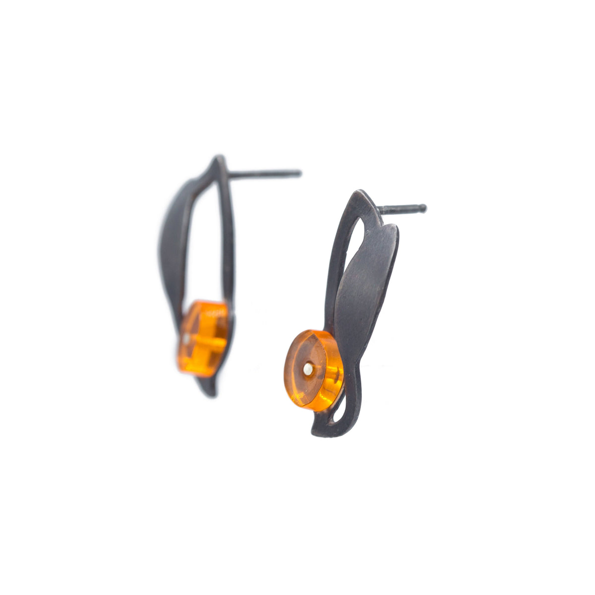 Seaweed Drop Earrings - Denisa Piatti Jewellery