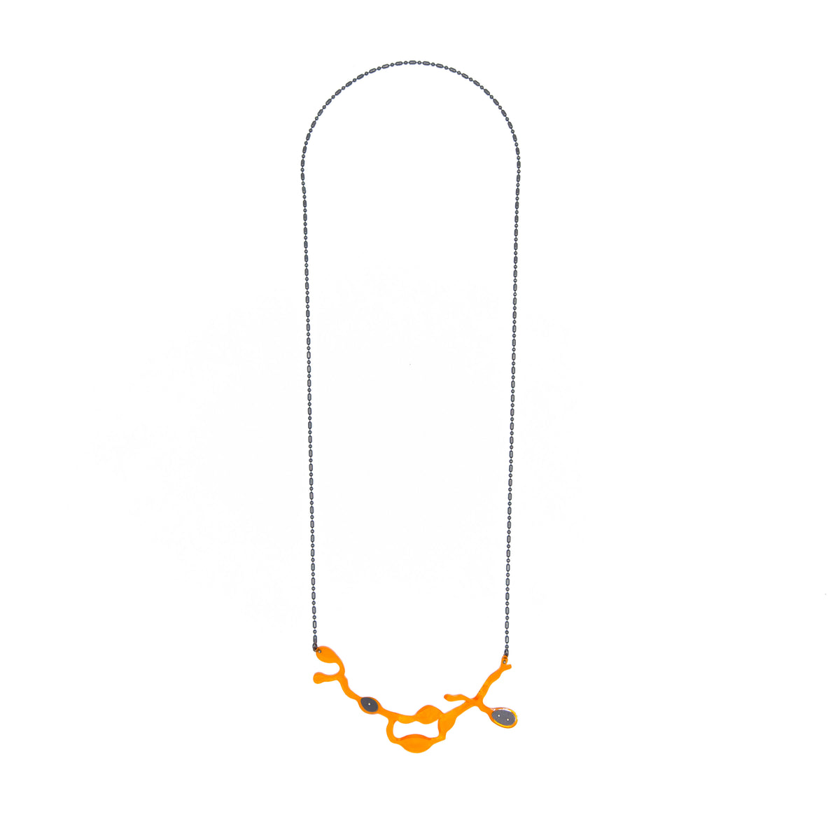 Handmade-to-Order Organic Seaweed Necklace - Denisa Piatti Jewellery