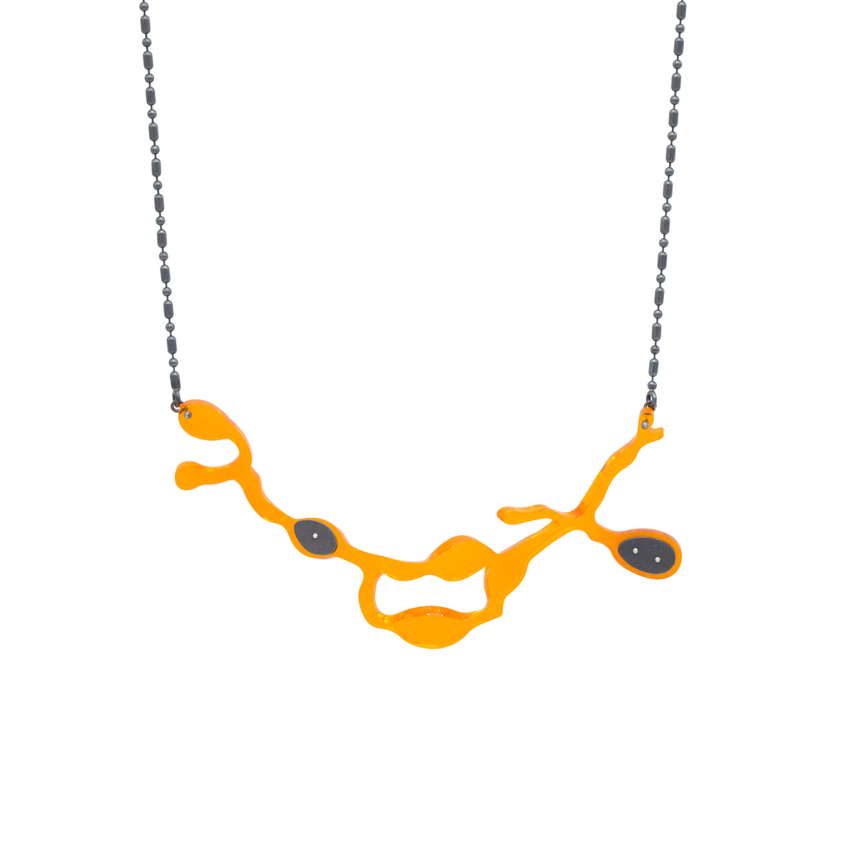 Handmade-to-Order Organic Seaweed Necklace - Denisa Piatti Jewellery