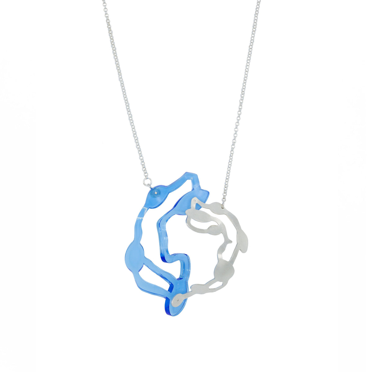 Seaweed Pendant Necklace - Denisa Piatti Jewellery