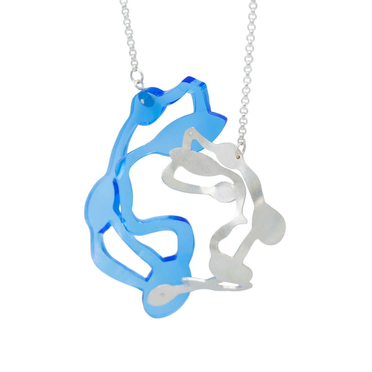 Seaweed Pendant Necklace - Denisa Piatti Jewellery