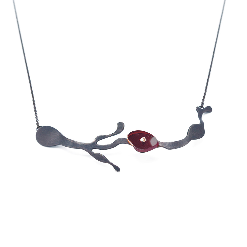 Adjustable Seaweed Collar Necklace - Denisa Piatti Jewellery