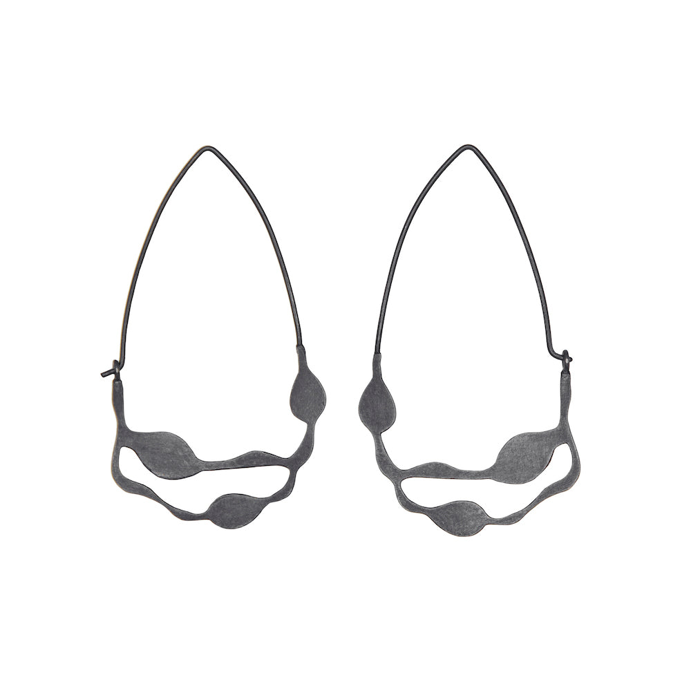 Wakame Earrings - Denisa Piatti Jewellery