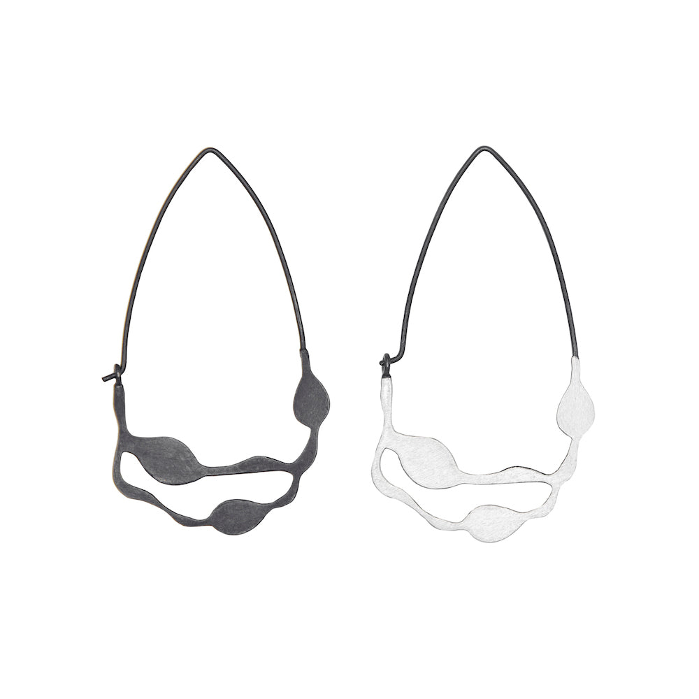 Wakame Earrings - Denisa Piatti Jewellery