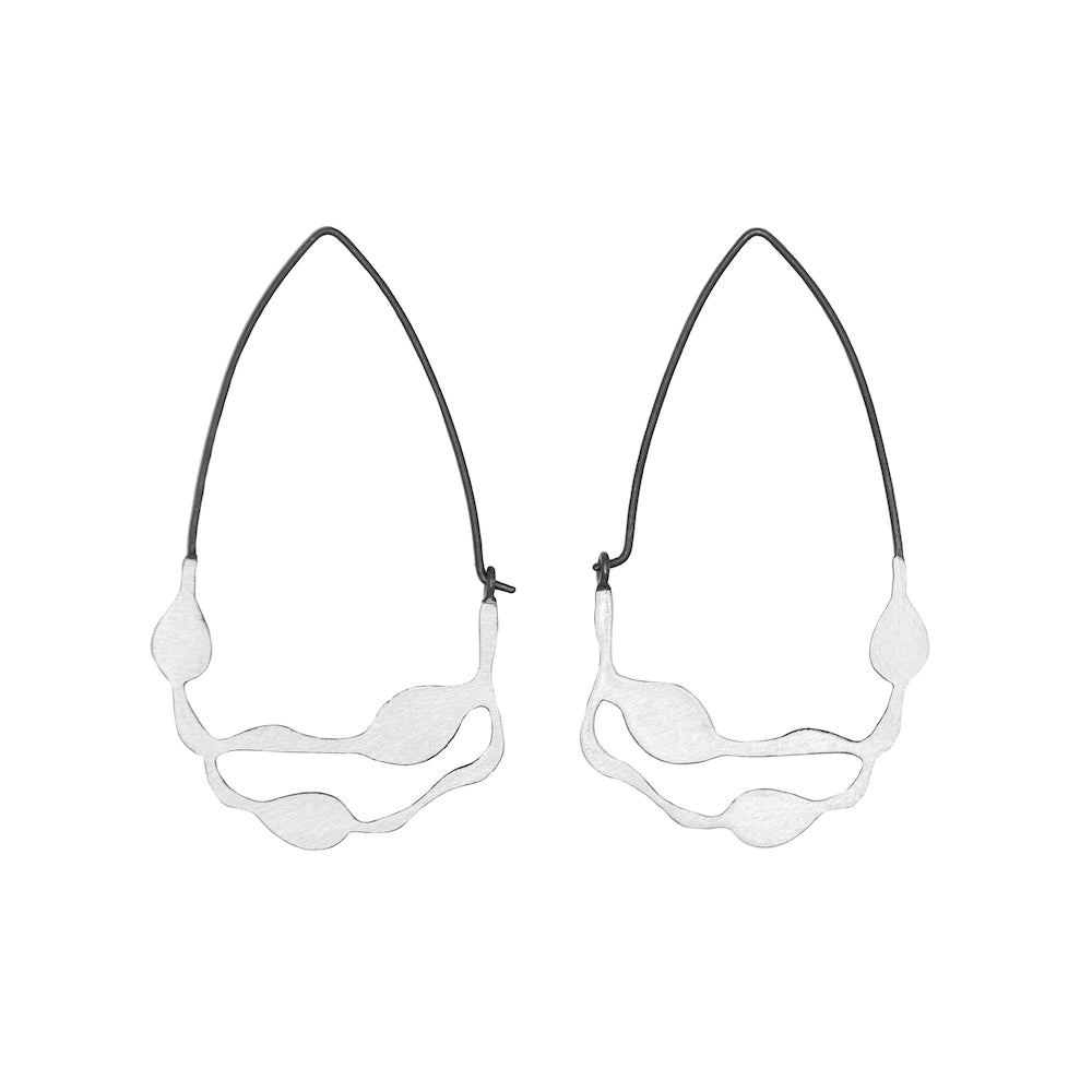 Wakame Earrings - Denisa Piatti Jewellery