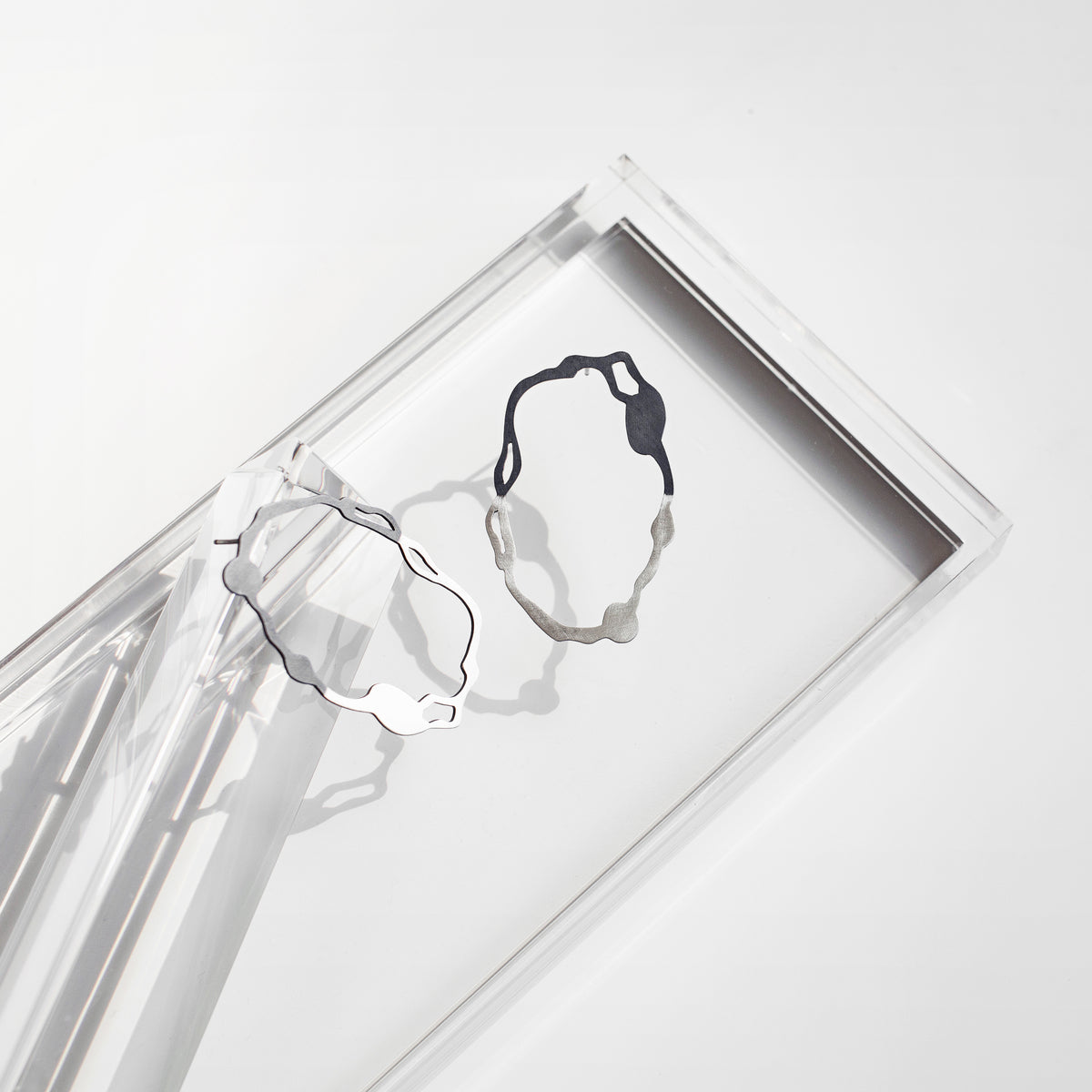 Oval Komu Earrings - Denisa Piatti Jewellery