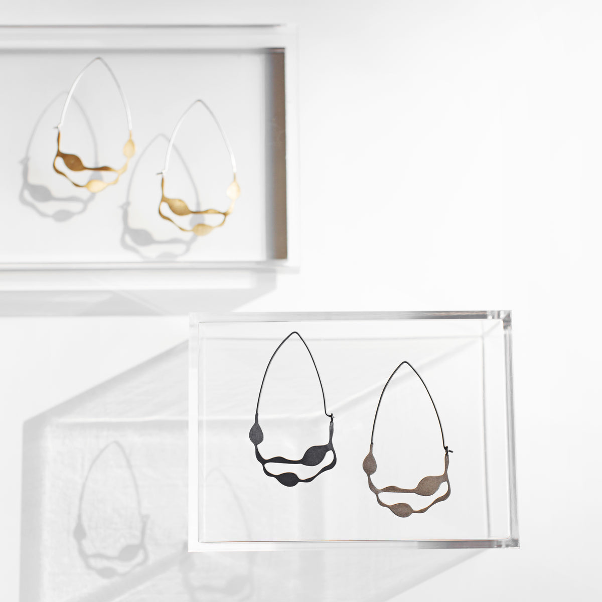 Wakame Earrings - Denisa Piatti Jewellery