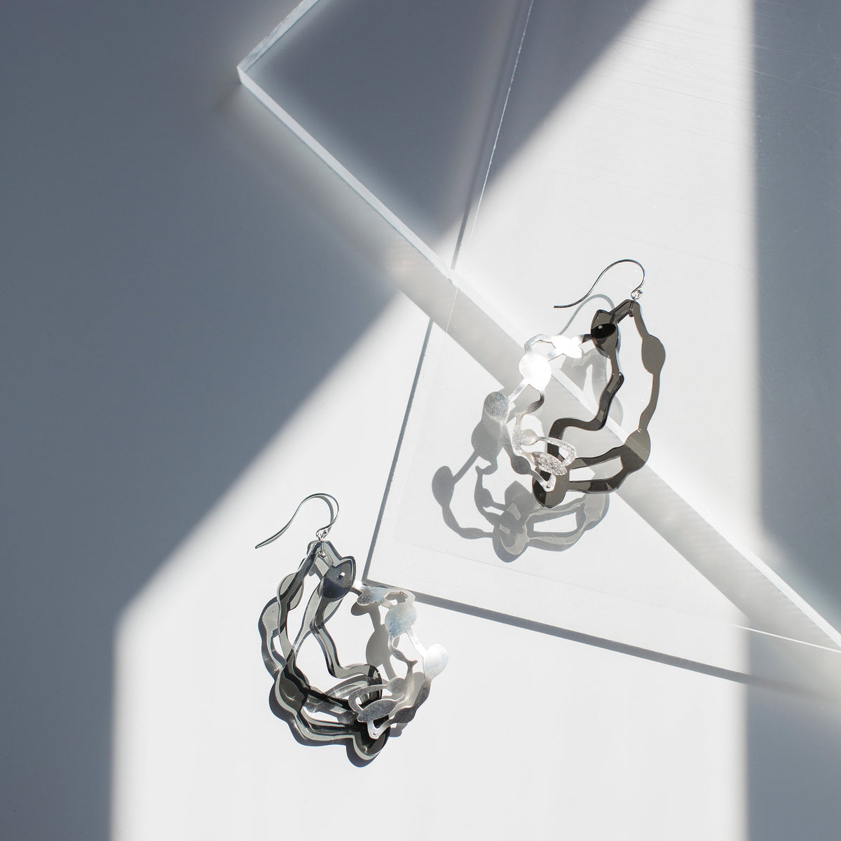 Large Pendant Earrings - Denisa Piatti Jewellery