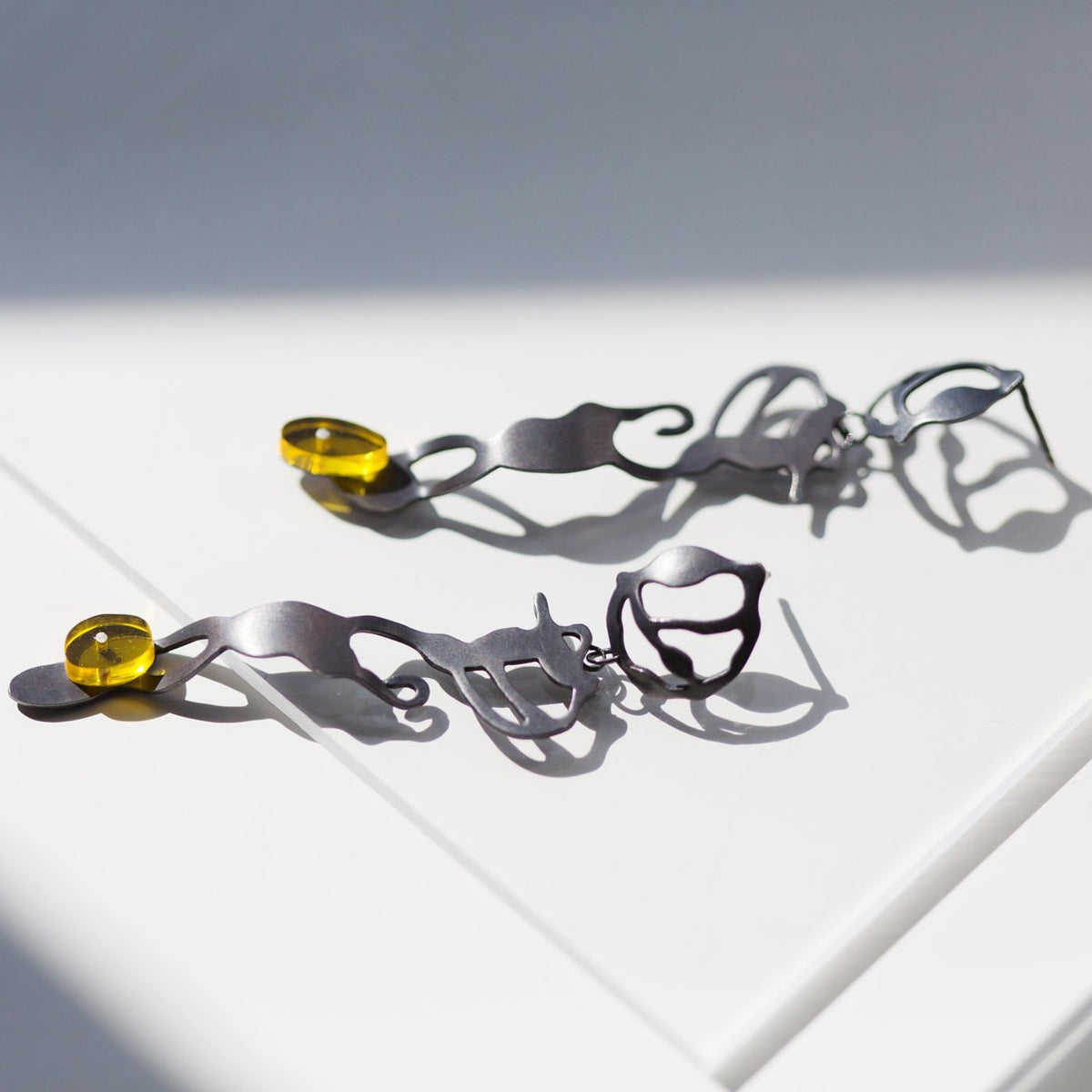 Dancing Seaweed Earrings - Denisa Piatti Jewellery