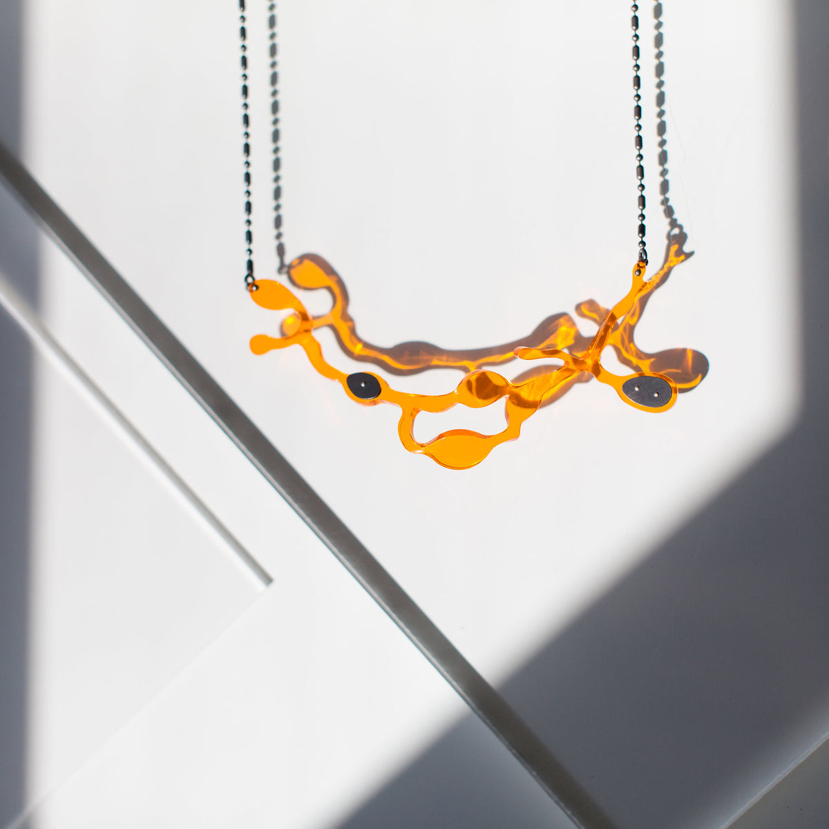 Handmade-to-Order Organic Seaweed Necklace - Denisa Piatti Jewellery