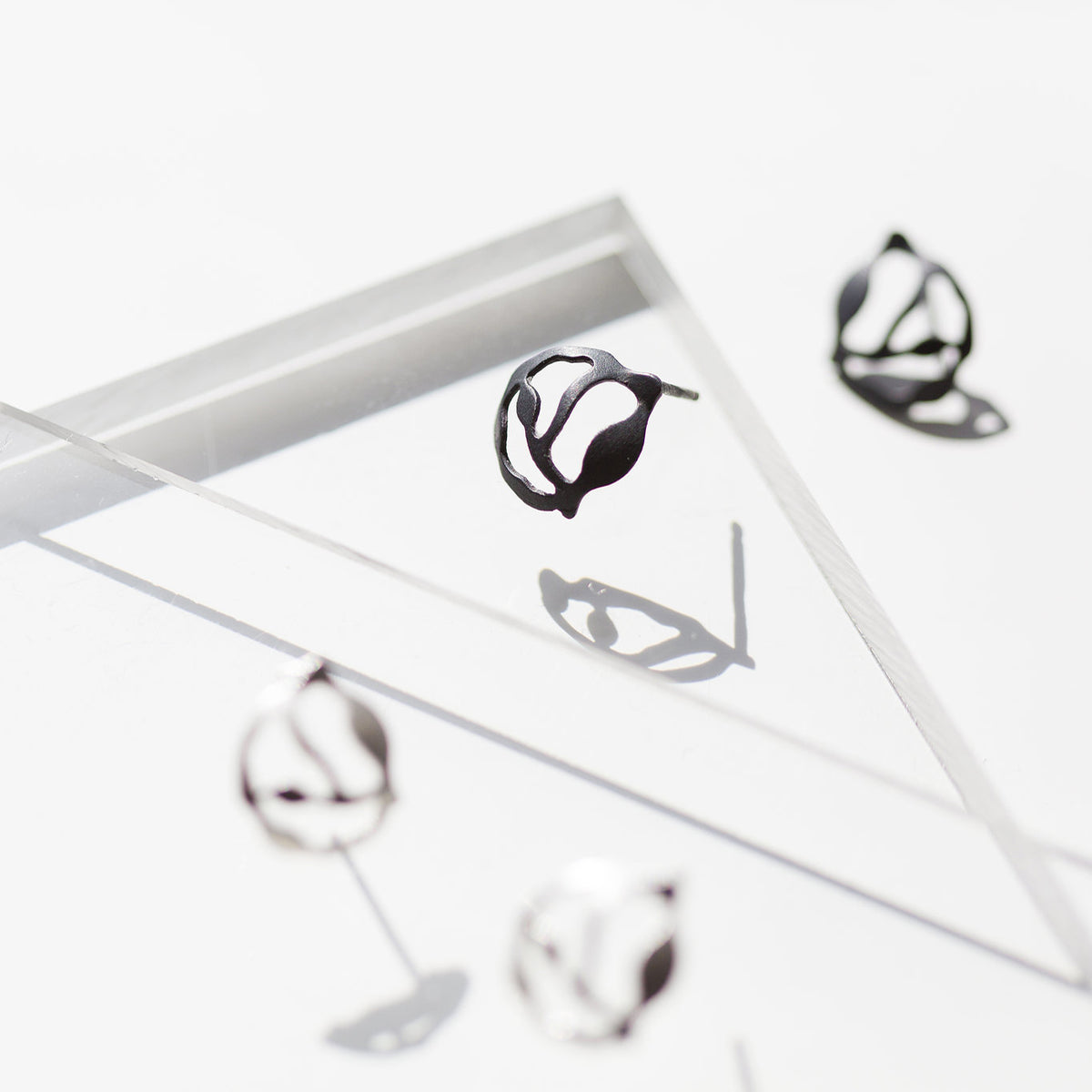 Cluster Seaweed Earrings - Denisa Piatti Jewellery