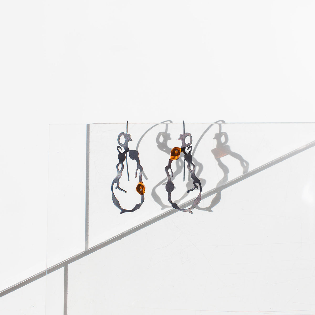 Chandelier Seaweed Earrings - Denisa Piatti Jewellery