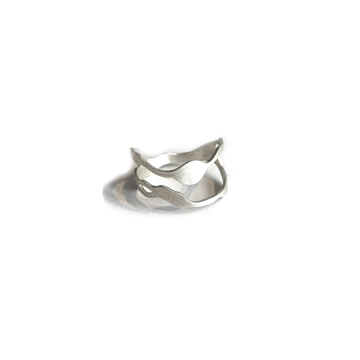 Seaweed Double Tier Ring - Denisa Piatti Jewellery