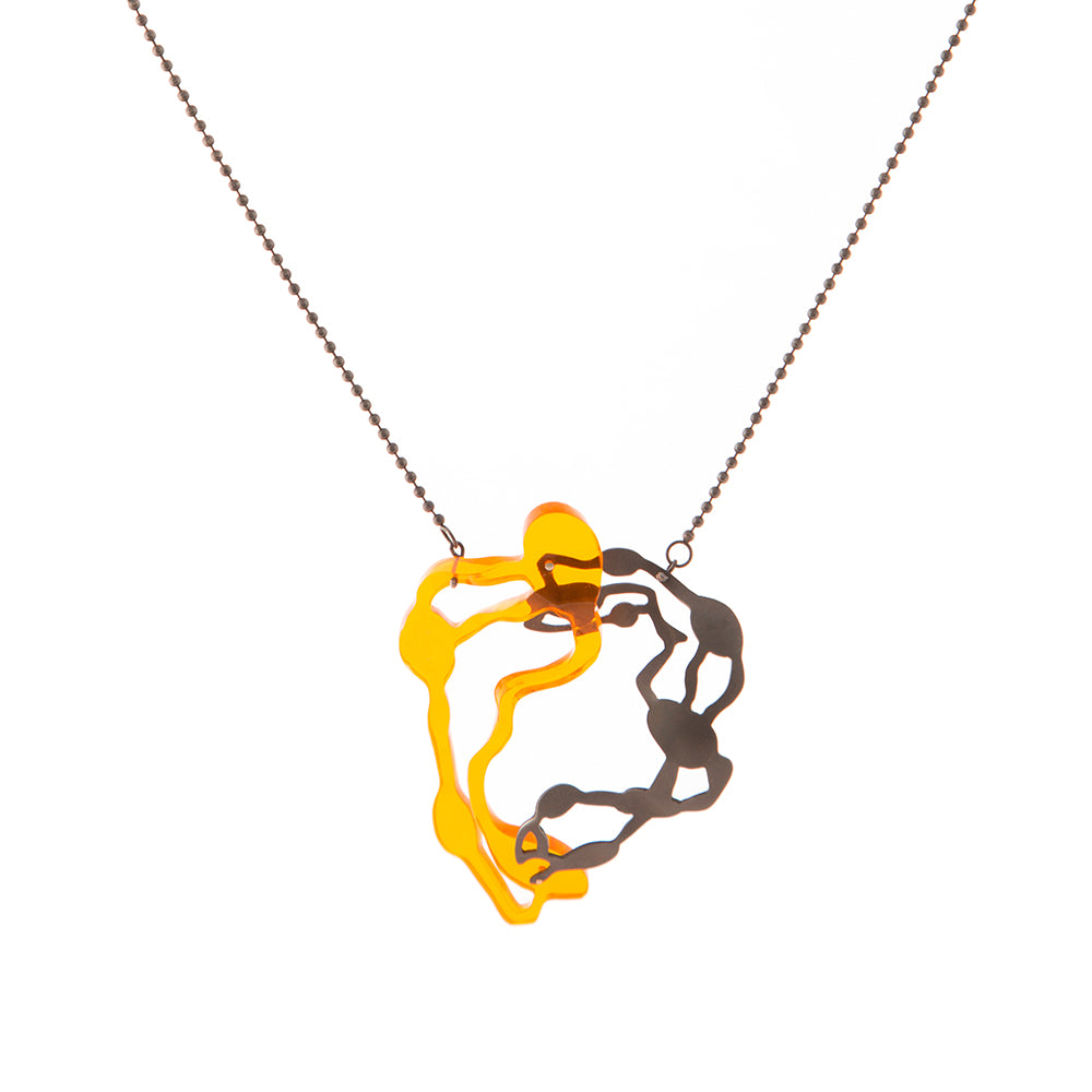 Seaweed Pendant Necklace - Denisa Piatti Jewellery