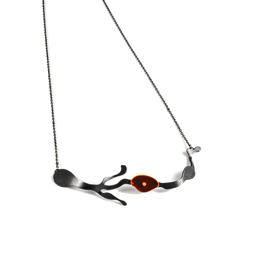 Adjustable Seaweed Collar Necklace - Denisa Piatti Jewellery