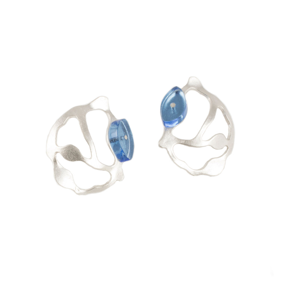 Bit Seaweed Cluster Earrings - Denisa Piatti Jewellery