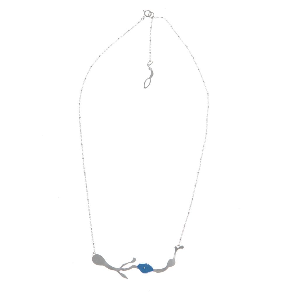 Adjustable Seaweed Collar Necklace - Denisa Piatti Jewellery