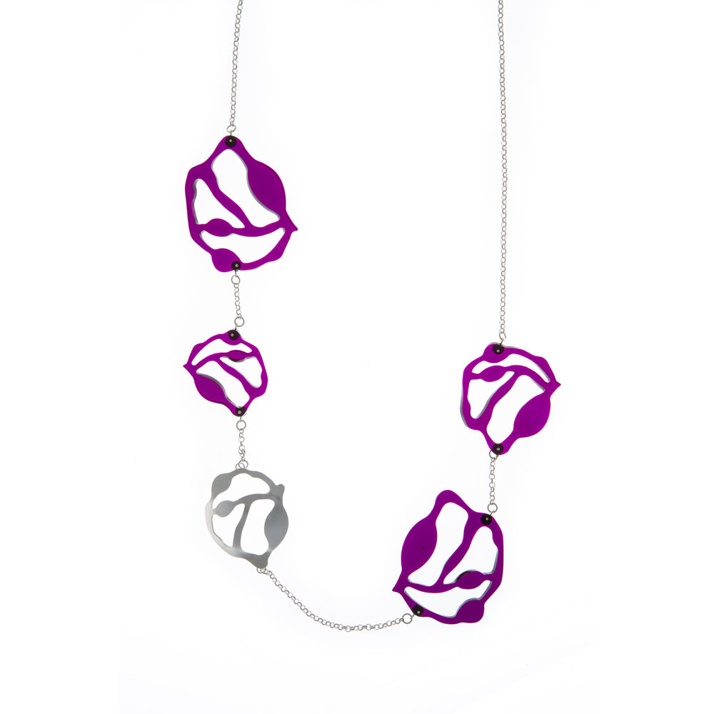 Long Seaweed Necklace - Denisa Piatti Jewellery