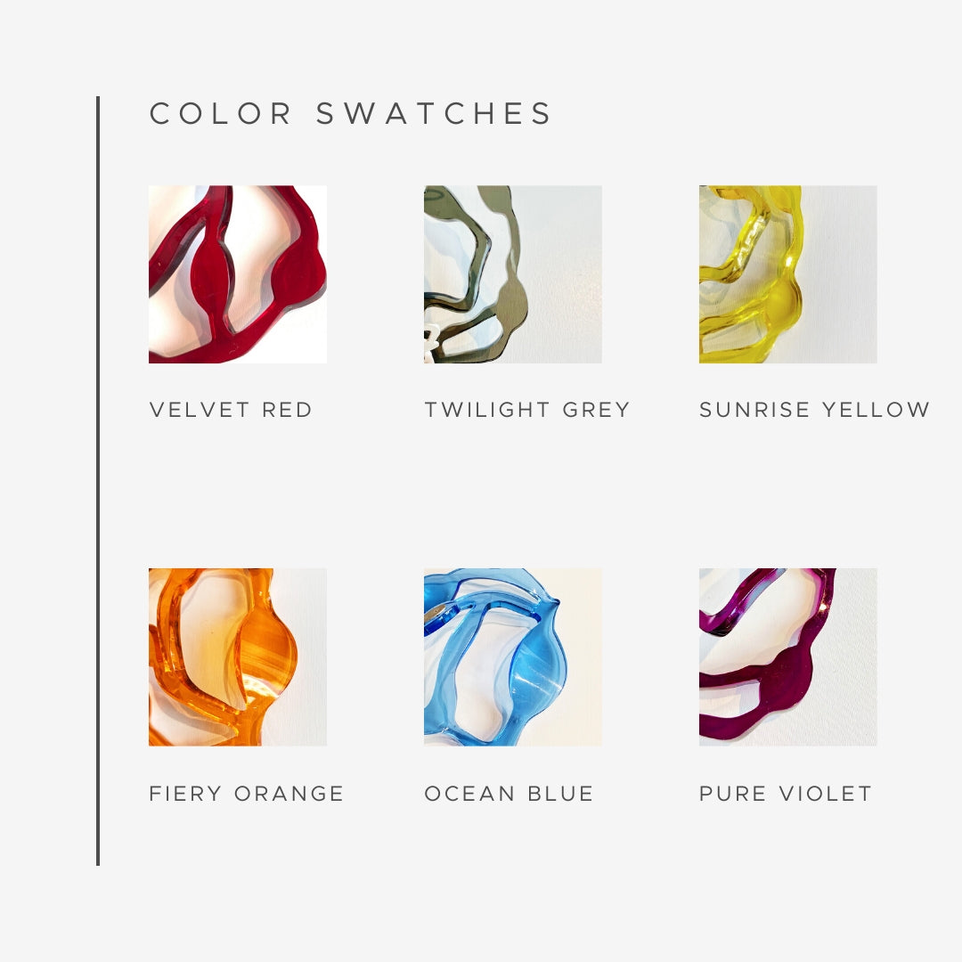 Handmade-to-Order Seaweed Stud Earrings - Denisa Piatti Jewellery