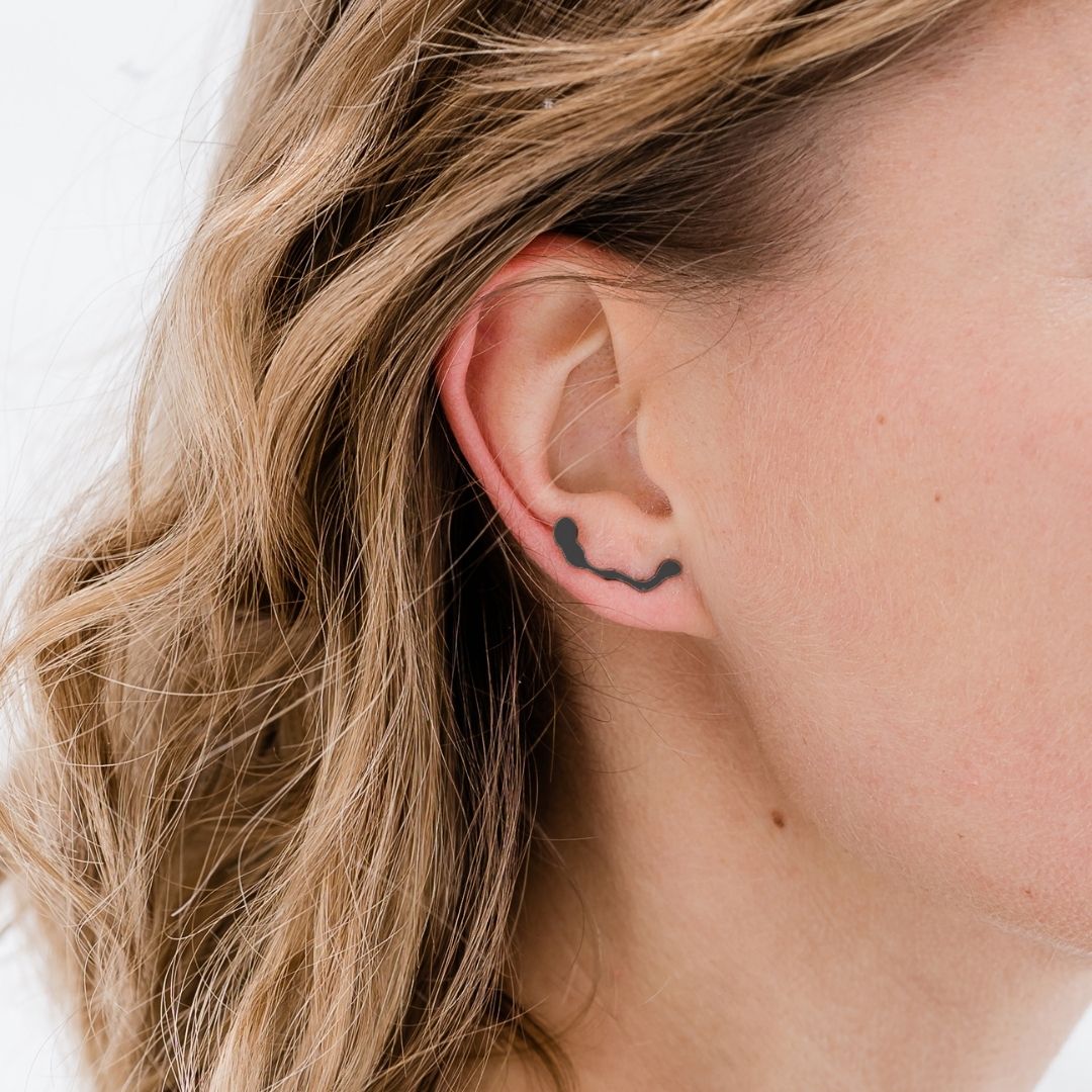 Slate Komu Climbers - Denisa Piatti Jewellery