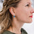 Handmade-to-Order Seaweed Stud Earrings - Denisa Piatti Jewellery